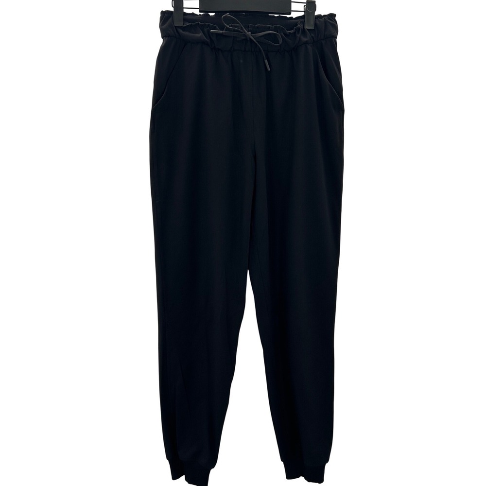 Lululemon Keep Moving‎ Pant 7/8 High Rise Jogger Black Size 6 Athletic Lounge